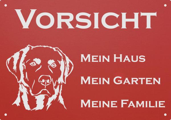 Labrador | Aluminium Warnschild